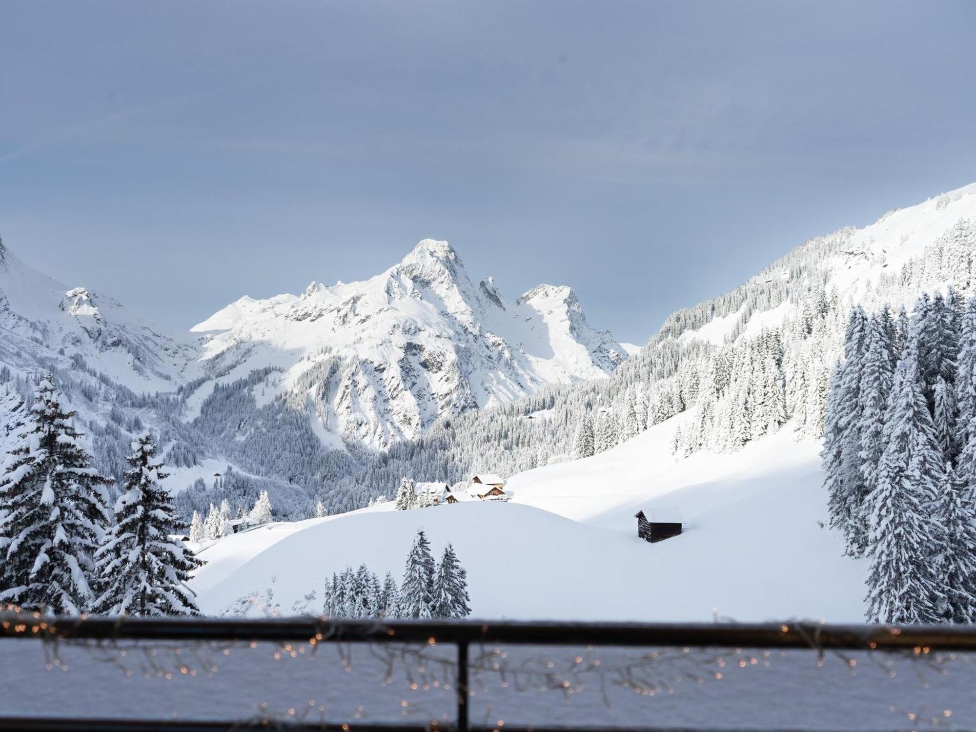 Apartment In Schroecken Near Ski Area ภายนอก รูปภาพ